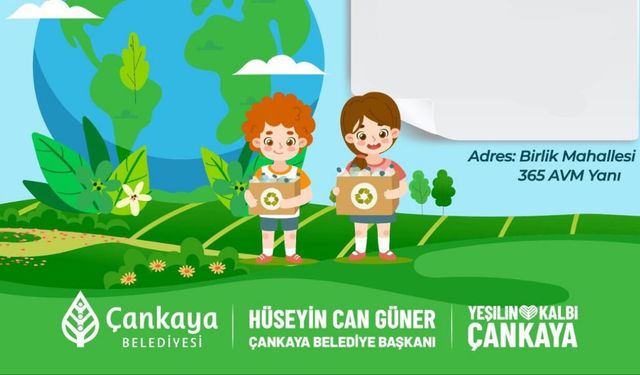 Çankaya’da Dünya Çevre Günü Etkinlikleri İsmet İnönü Parkı’nda