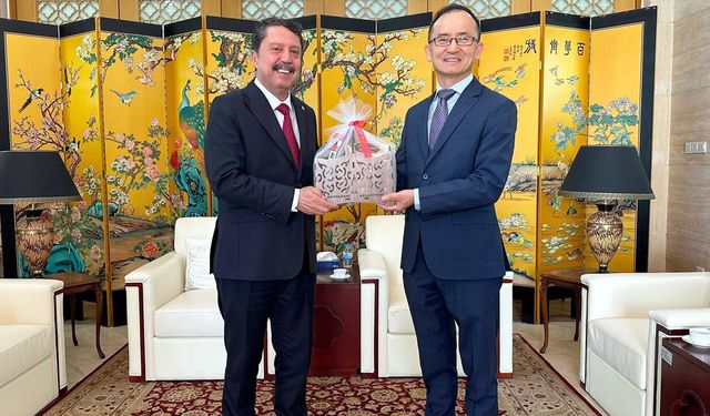Özer Kasap, Çin Büyükelçisini Beypazarı’na Davet Etti