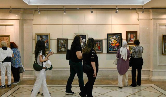 SanAtölye Yıl Sonu Sergisi Zafer Çarşısı Sergi Salonu’nda