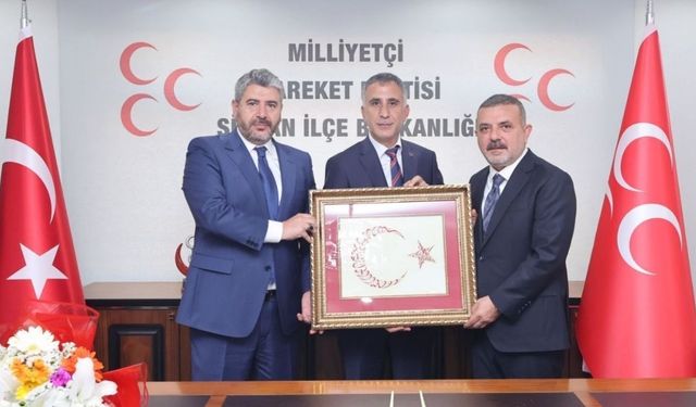 Başkan Ercan'dan MHP Sincan İlçe Teşkilatına Ziyaret