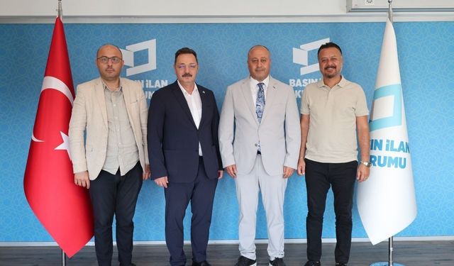 TİMBİR Heyetinden BİK Ankara Bölge Müdürü Atakan Çelik'e Ziyaret