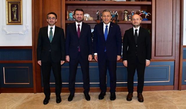 BİK Genel Müdürü Abdulkadir Çay'dan Trabzon Valisi Tahir Şahin'e Ziyaret