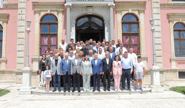 Mansur Yavaş'tan Edirne Belediyesi'ne Ziyaret