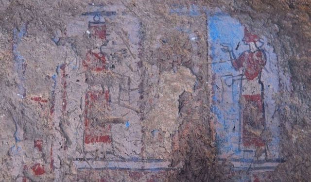 Erebuni'deki İki Bin Yıllık Urartu Freski Tarihe Işık Tutuyor