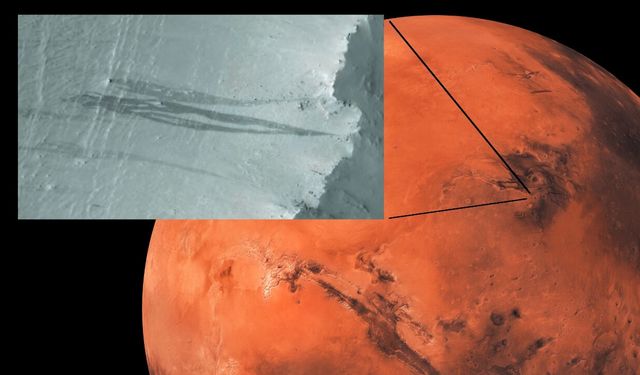 Mars’ta Görülen Çizgiler ve Şekiller Nasıl Oluşuyor?