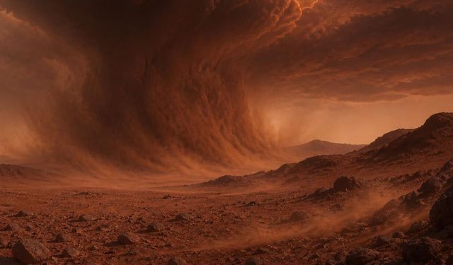 Mars'tan Gelen Fırtına Sesi İlk Kez Duyuldu