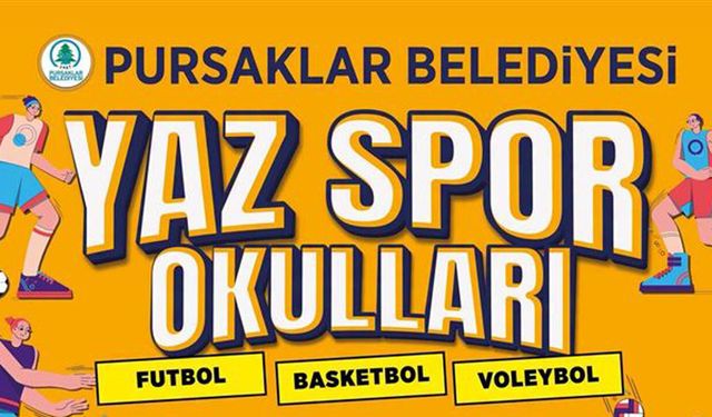 Pursaklar’da Ücretsiz Yaz Spor Okulları Başlıyor