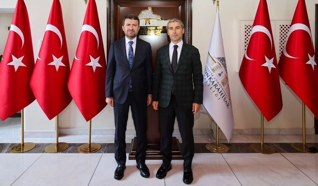 BİK Genel Müdürü Abdulkadir Çay'dan Afyonkarahisar Valisi Aktaş’a Ziyaret