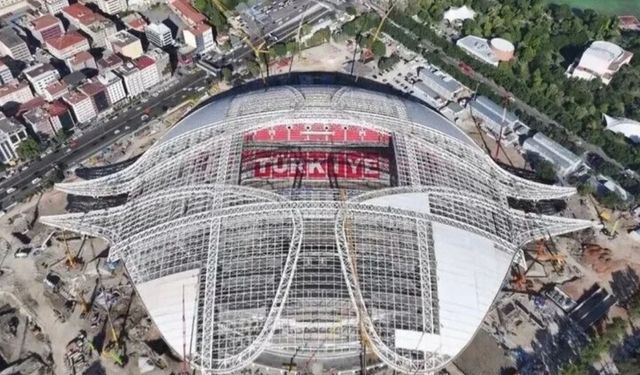 Ankara'nın Yeni Stadında Tribünlere "Türkiye" Yazıldı