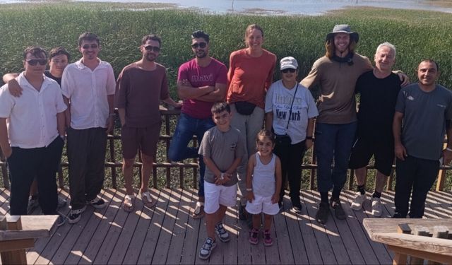 Hollandalı Turistler Nallıhan Kuş Cenneti’ni Ziyaret Etti