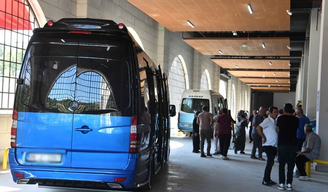 Ulus'ta Dolmuşlar Yeni Merkezinde Hizmet Vermeye Başladı