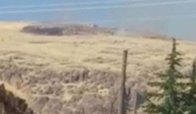 Haymana’da Otluk Bir Alanda Yangın Çıktı