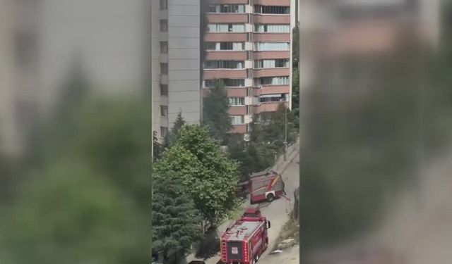 Yenimahalle Serhat Mahallesi'nde Apartman Dairesindeki Yangın Korkuttu