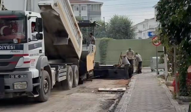 Sincan Genelinde Asfalt Yenileme Çalışmaları Devam Ediyor