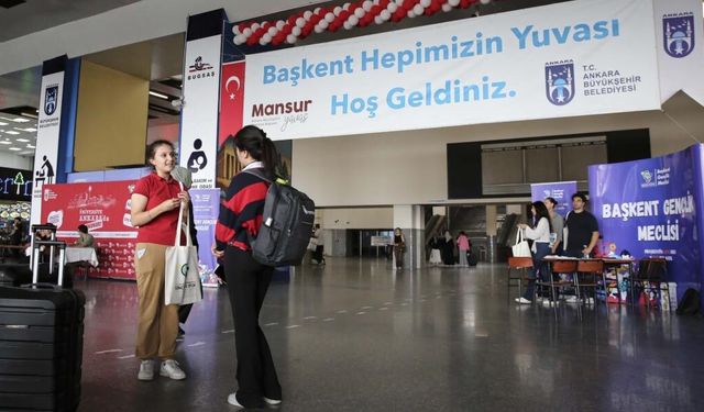 AŞTİ’de Gençlere Sıcak Karşılama: ABB’den Üniversitelilere Dayanışma Standı