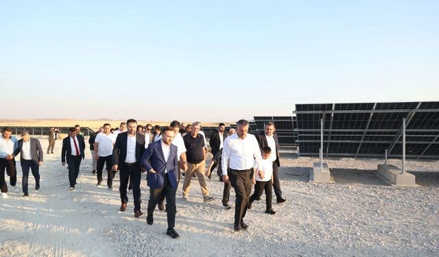 Pursaklar’da Enerji Maliyetini Sıfırlayacak GES Projesine Ertuğrul Çetin’den Saha Denetimi