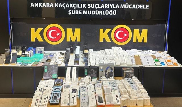 Polatlı'da Kaçak Cep Telefonu Operasyonu: 4 Şüpheli Gözaltında