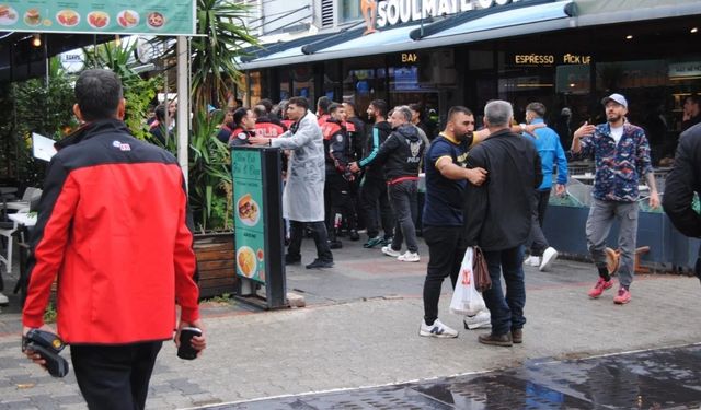 Fethiye'de Maç Öncesi Ankaragücü Taraftarları Arasında Kavga Çıktı