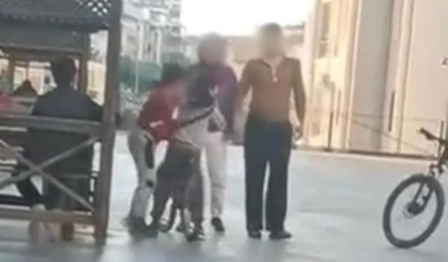 Polatlı'da Akran Çocuklar Arasında Kavga Çıktı