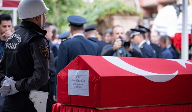 Pursaklar Şehidi Ahmet Türkoğlu, Çubuk'ta Son Yolculuğuna Uğurlandı