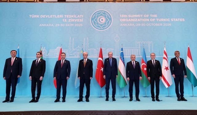 Türk Devletleri Teşkilatı Liderleri Aile Fotoğrafında Bir Araya Geldi