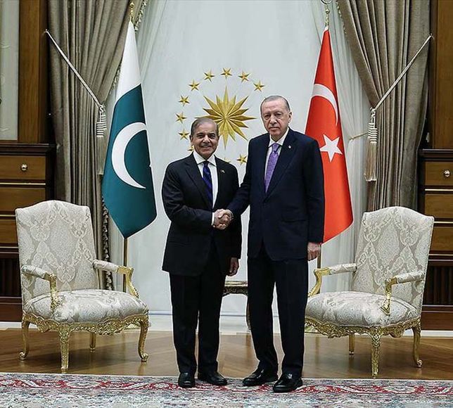 Cumhurbaşkanı Erdoğan Pakistan Başbakanı'nı Ağırlıyor