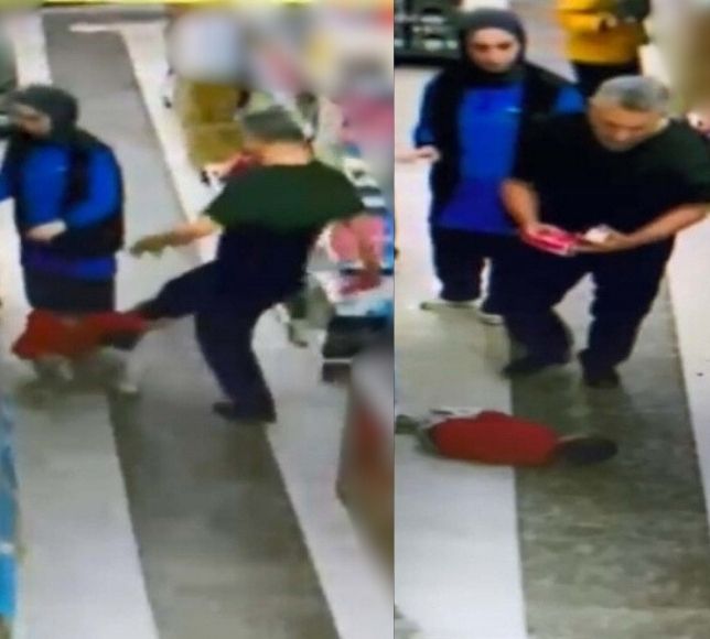 Eskişehir’de Markette Baba Dehşeti: Çocuğunu Tekmeledi