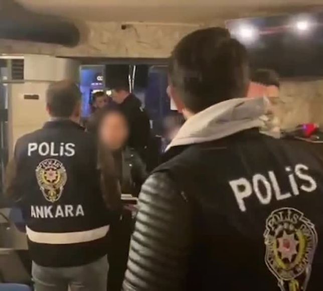 Ankara Kızılay’da Gece Kulüplerine Baskın: 11 Gözaltı