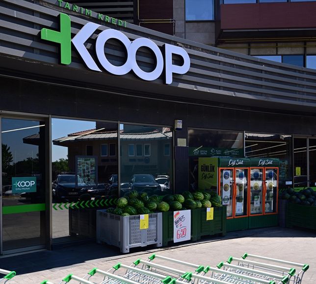 Tarım Kredi Marketleri Yeni Markasıyla ‘KOOP Market’ Oldu