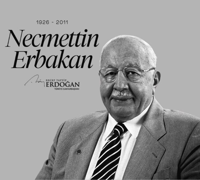 Cumhurbaşkanı Erdoğan, Erbakan’ı Vefatının 15. Yılında Andı