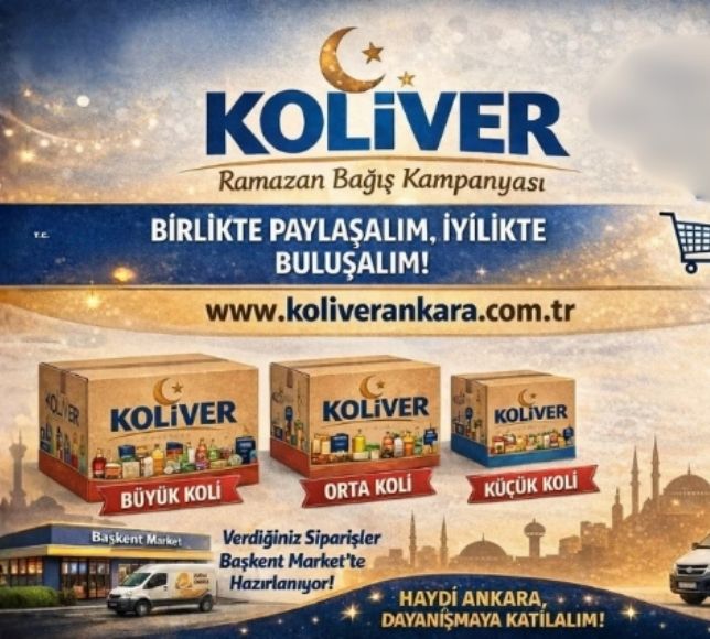Ankara’da Ramazan Yardımı: KOLİ VER Seferberliği Başladı