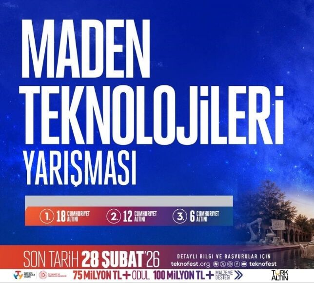 TEKNOFEST 2026’da Maden Teknolojileri Sahneye Çıkıyor