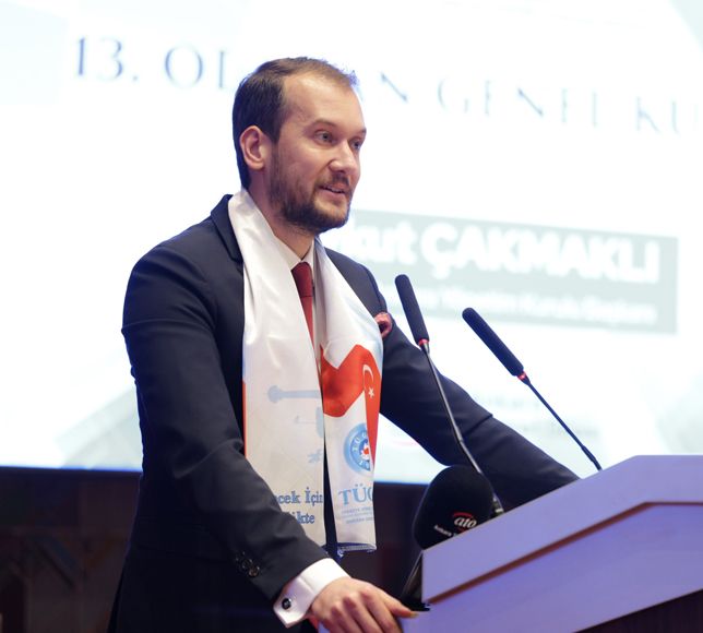 TÜGİAD Ankara'da Aykut Çakmaklı Yeniden Seçildi: Başkente 40 Bin Ağaçlık Müjde Geldi