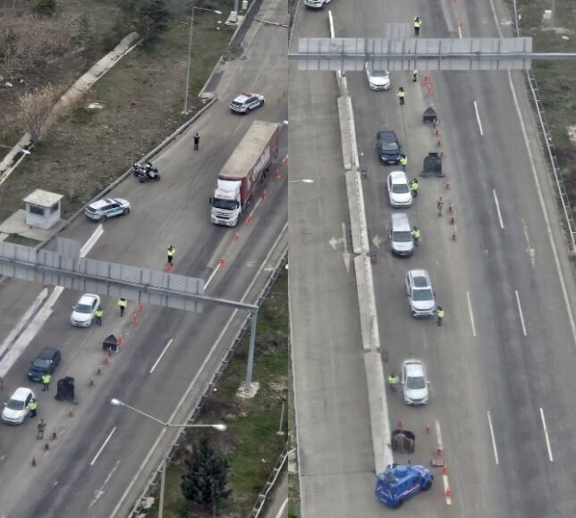 Ankara’da Bayram Yolculuğuna Jandarmadan Sıkı Denetim