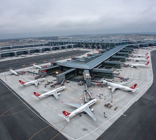 İstanbul Havalimanı 1322 Uçuşla Avrupa Lideri Oldu
