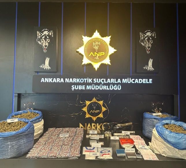 Ankara’da Uyuşturucu Operasyonu: 107 Gözaltı, 41 Tutuklama