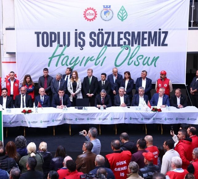 Çankaya Belediyesi’nde Toplu İş Sözleşmesi İmzalandı