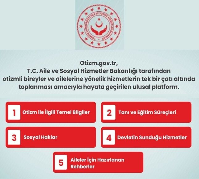 Aile ve Sosyal Hizmetler Bakanlığı’ndan Otizm Bilgilendirme Platformu