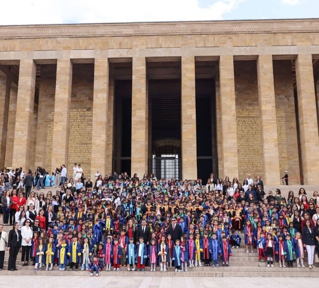 Çankaya’da Miniklerden Anıtkabir’e Anlamlı Ziyaret