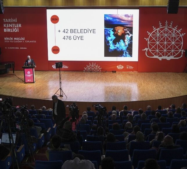 Mansur Yavaş’tan Tarihi Kentler Birliği Toplantısında Kültürel Miras Mesajı