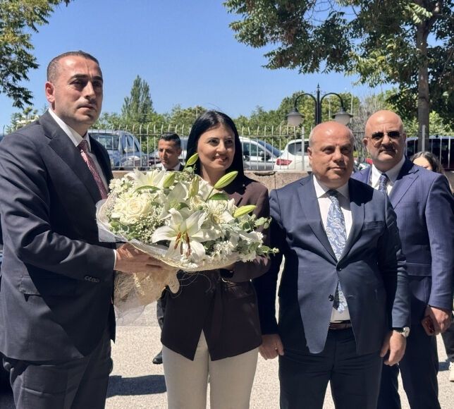 Ankara Cumhuriyet Başsavcısı Aykut Çelik Ankara Adliyesi'nde