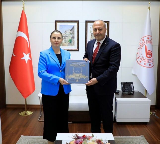 BİK Ankara Bölge Müdürü Çelik’ten Bartın Valisi Arslan’a Ziyaret