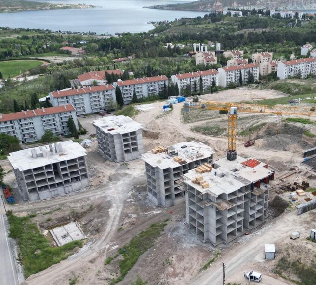 Nallıhan’da TOKİ Konut İnşaatlarında Çalışmalar Sürüyor