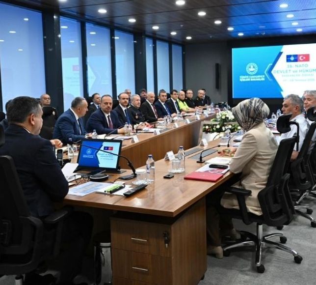 İçişleri Bakanlığı’nda NATO Zirvesi Öncesi Güvenlik Toplantısı