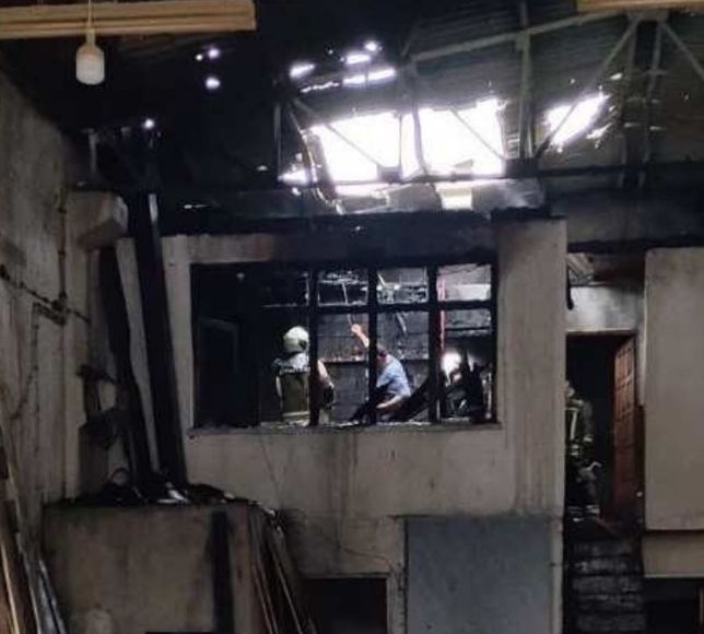 Beypazarı Marangozlar Sanayi Sitesi'nde Yangın Paniği