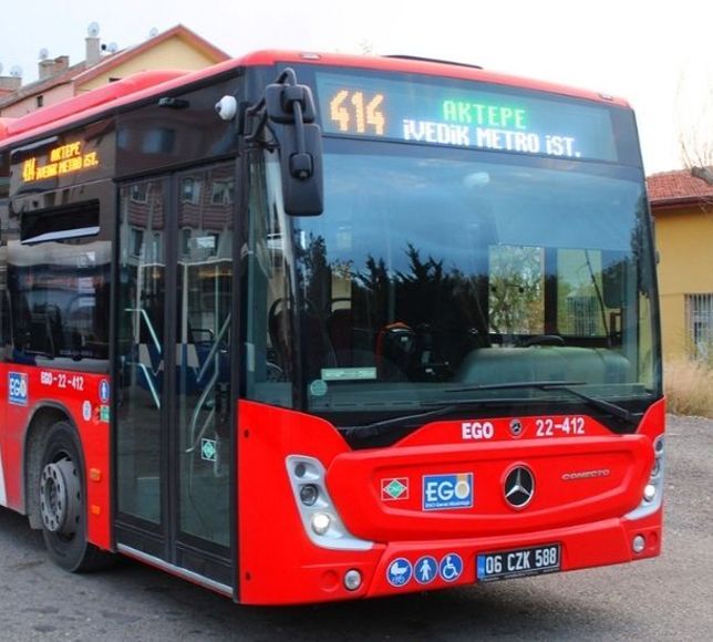414 Numaralı EGO Otobüsünde Geçici Güzergah Değişikliğine Gidildi