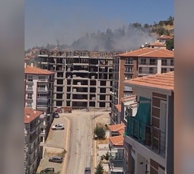 Ankara Altındağ'da Gecekondu Alevlere Teslim Oldu