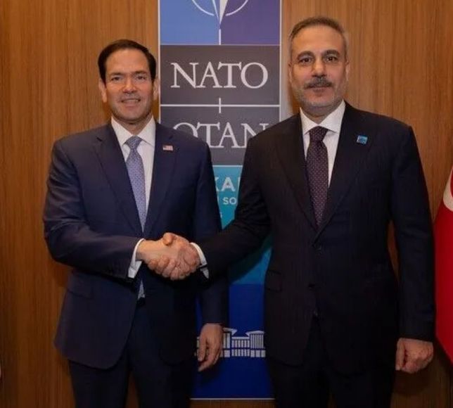 Bakan Fidan ABD'li Mevkidaşı Rubio ile Görüştü