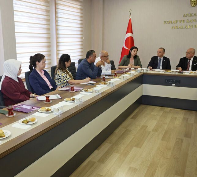 Ankara Esnafına Mesleki Yeterlilik Belgesi Uyarısı: Standartlar ANKESOB’da Anlatıldı