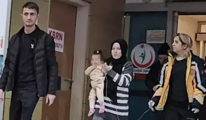 Bursa'da 1 Yaşındaki Bebek Deterjan İçerek Zehirlendi